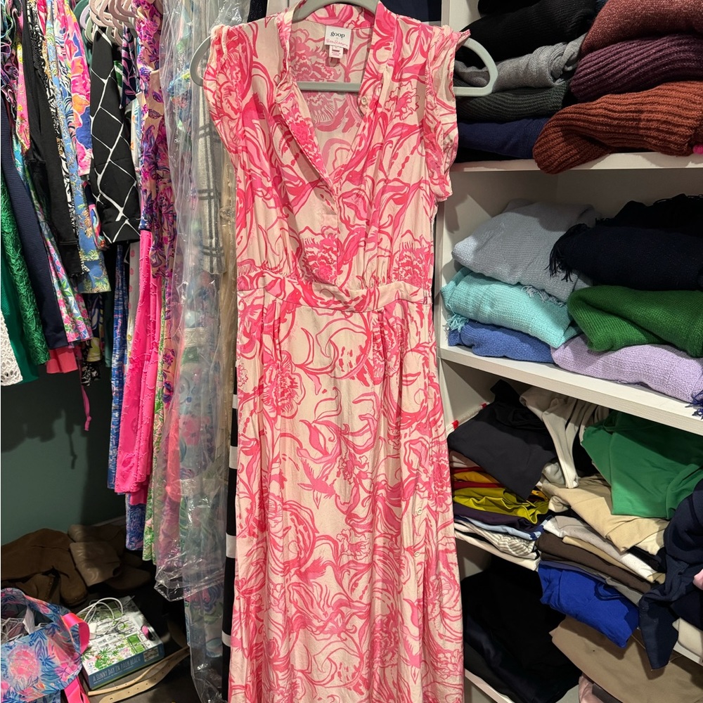 Lilly Pulitzer’s goop maxi dress!!